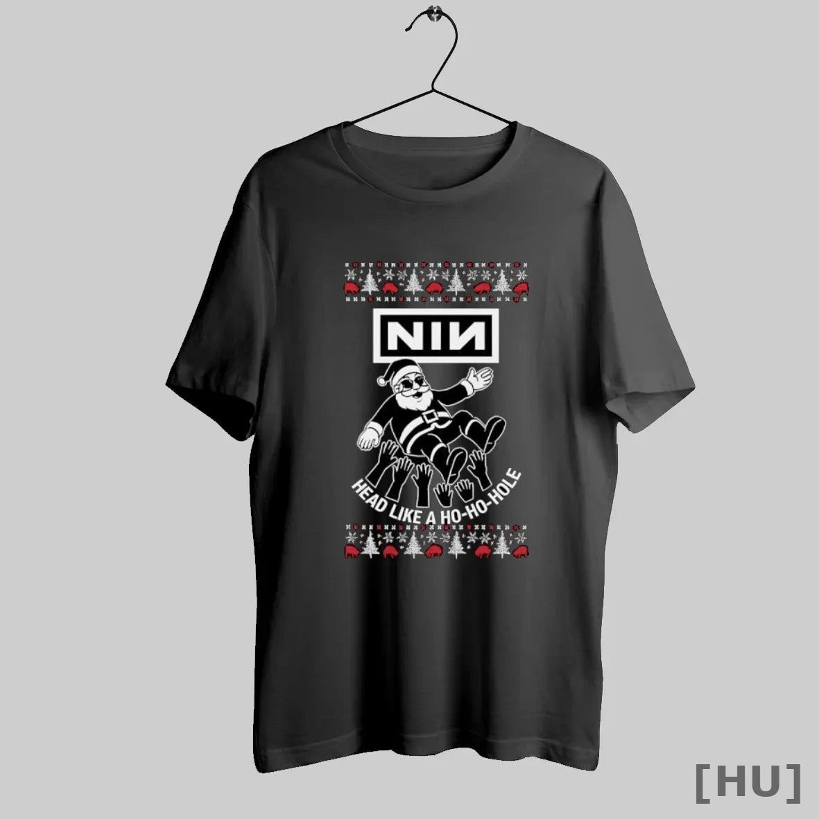 Officials Nin Santa Claus Surf Head Like A Ho Ho Hole Ugly Christmas