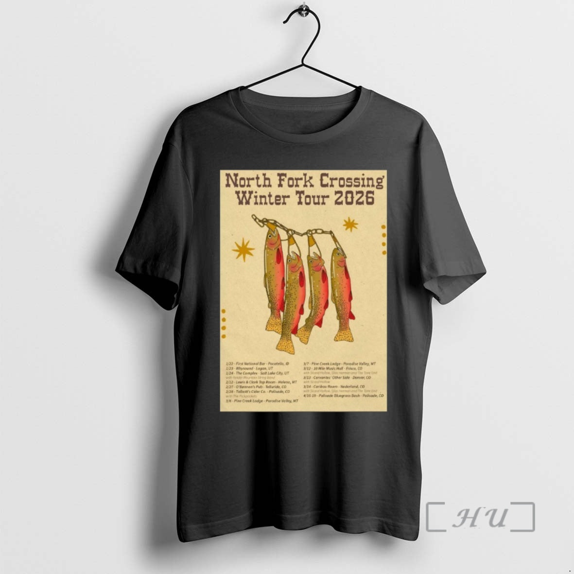 Officials North Fork Crossing 2026 Winter Tour T-Shirts, Hoodie, Sweatshirt | AU18TeeNovaLab.com