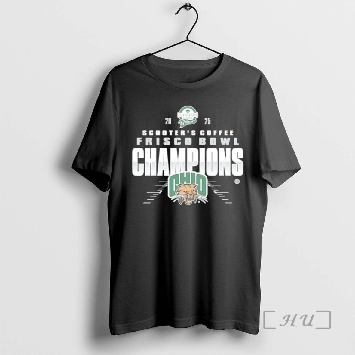 Officials Ohio Bobcats 2025 Scooters Coffee Frisco Bowl Champions T-Shirts, Hoodie, Sweatshirt | AU18TeeNovaLab.com