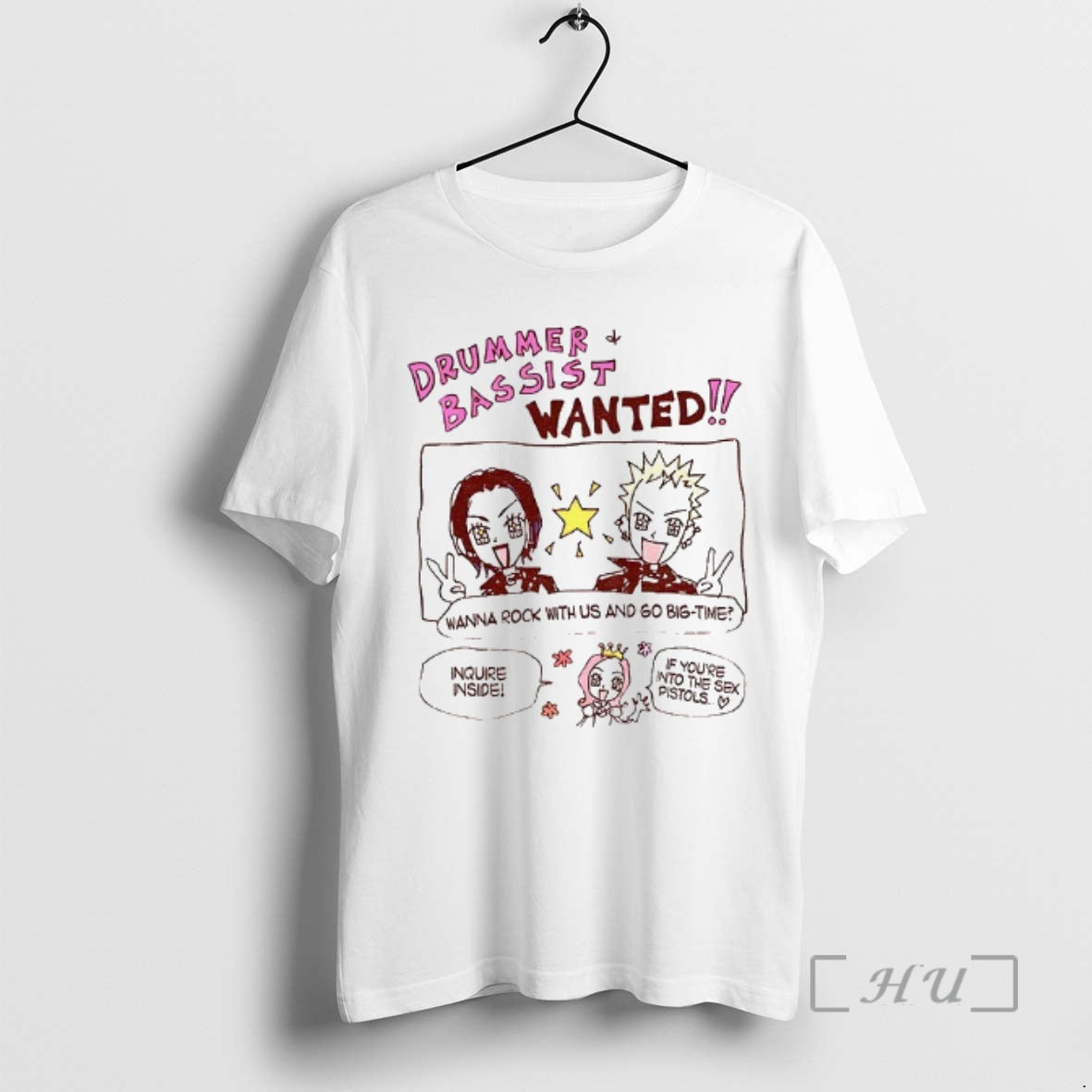Officials Osaki Manga Drummer Bassist Wanted Wanna Rock With Us And Go Big Time Inquire T-Shirts, Hoodie, Sweatshirt