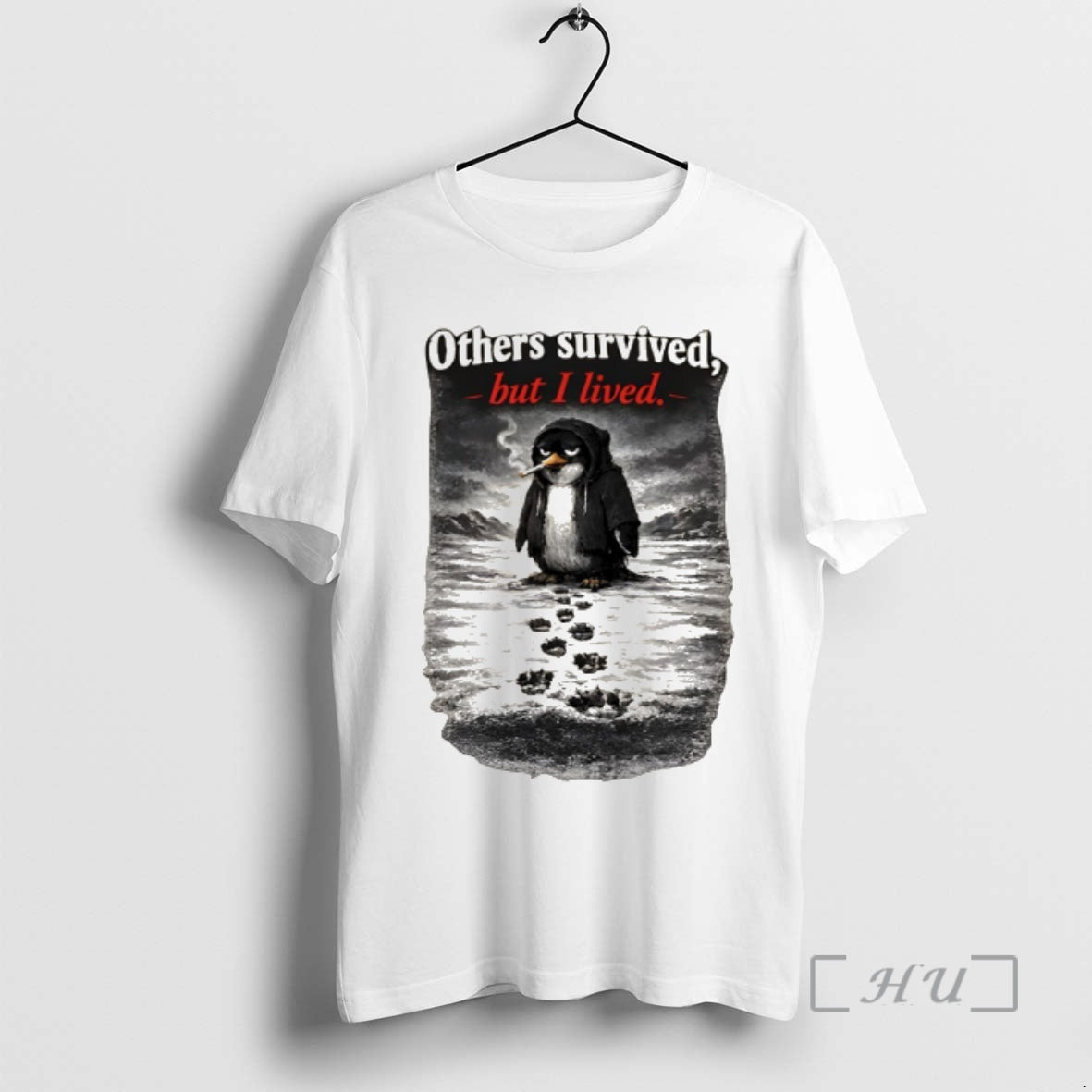 Officials Others Survived But I Lived Penguin But Why T-Shirts, Hoodie, Sweatshirt | AU18TeeNovaLab.com