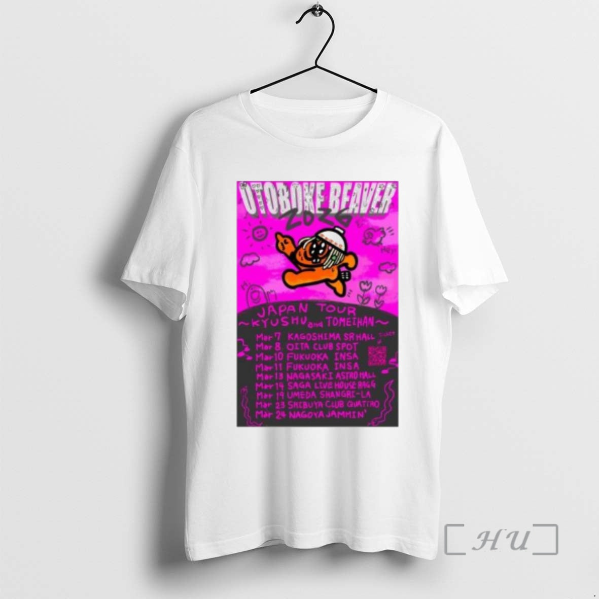 Officials Otoboke Beaver Japan Tour 2026 Circle White T-Shirts, Hoodie, Sweatshirt | AU18TeeNovaLab.com