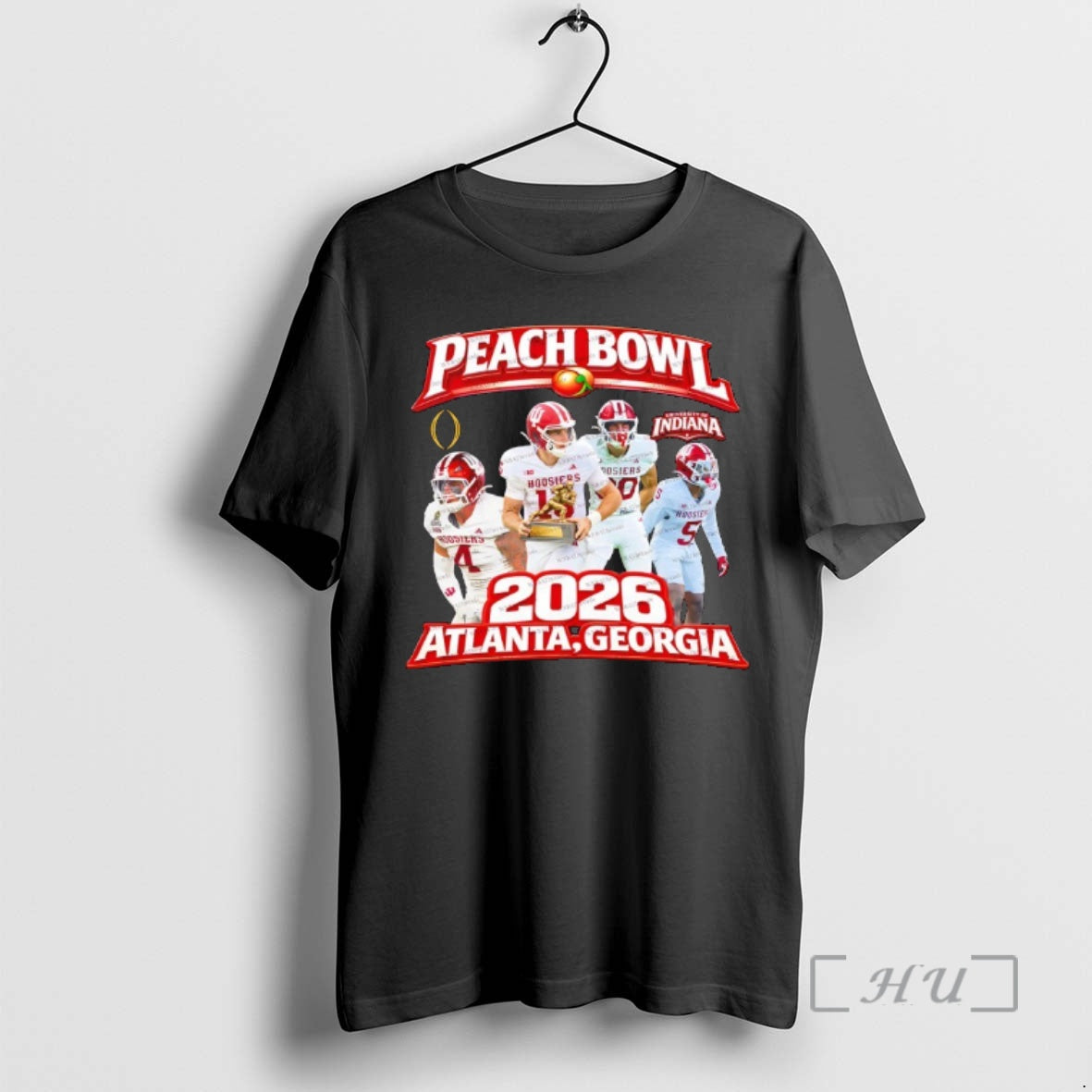 Officials Peach Bowl Atlanta Georgia University Of Indiana T-Shirts, Hoodie, Sweatshirt | AU18TeeNovaLab.com