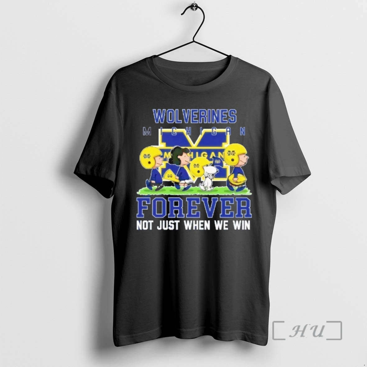 Officials Peanuts Michigan Wolverines Forever Not Just When We Win T-Shirts, Hoodie, Sweatshirt | AU18TeeNovaLab.com