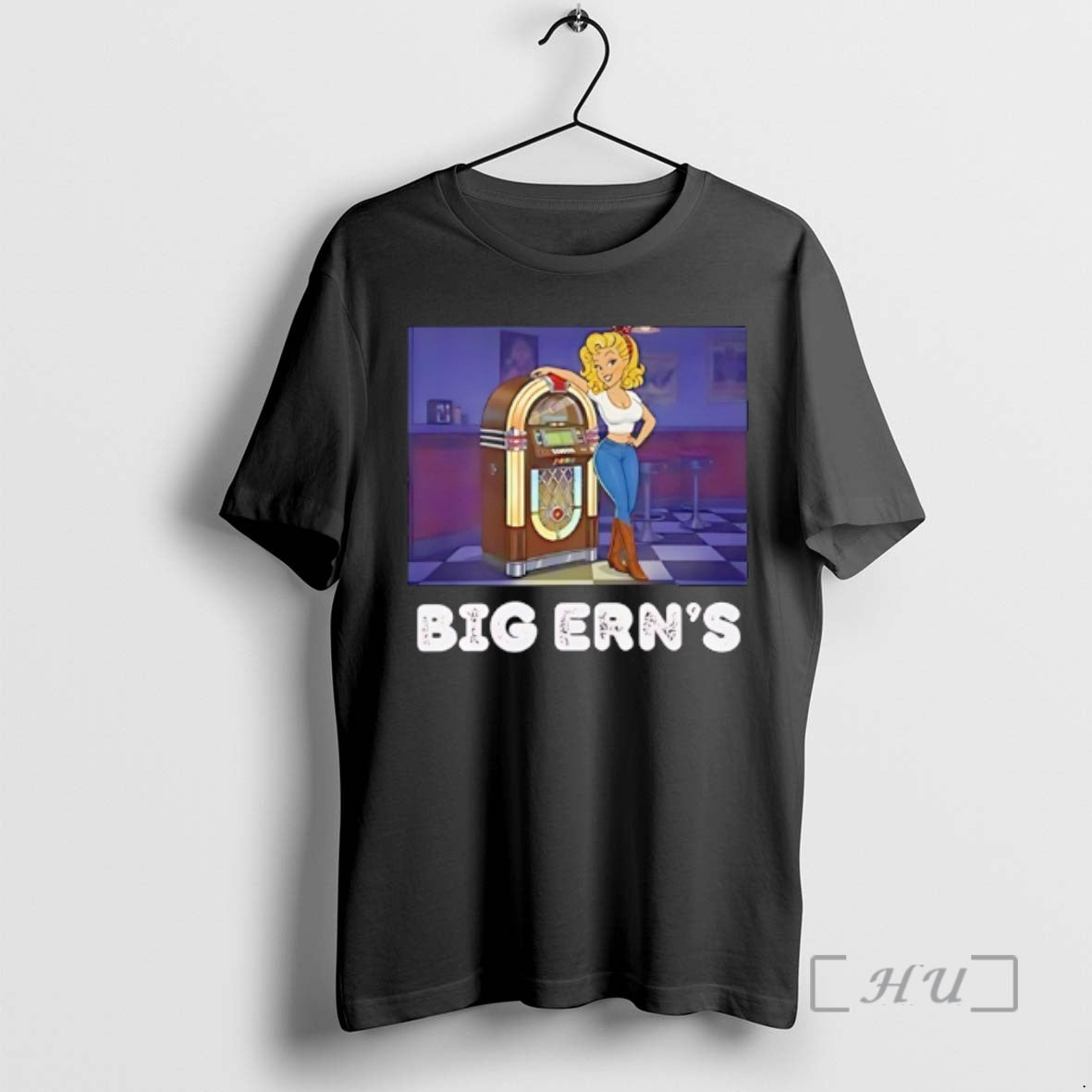 Officials Pin Up Girl Dive Bar Big Erns T-Shirts, Hoodie, Sweatshirt | AU18TeeNovaLab.com