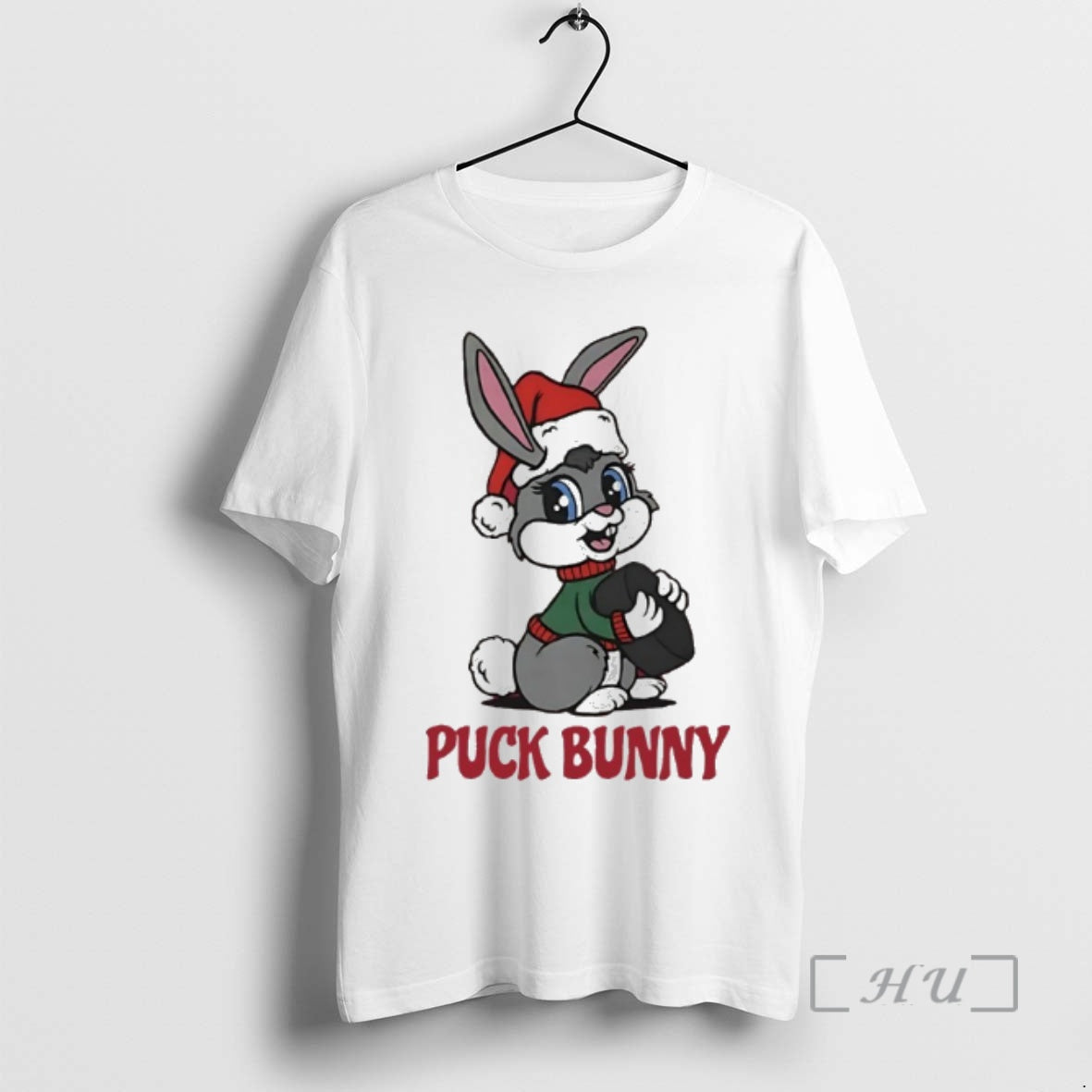 Officials Puck Bunny Hockey Christmas Santa T-Shirts, Hoodie, Sweatshirt | AU18TeeNovaLab.com