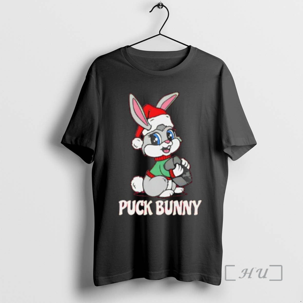Officials Puck Bunny Santa Hat T-Shirts, Hoodie, Sweatshirt | AU18TeeNovaLab.com