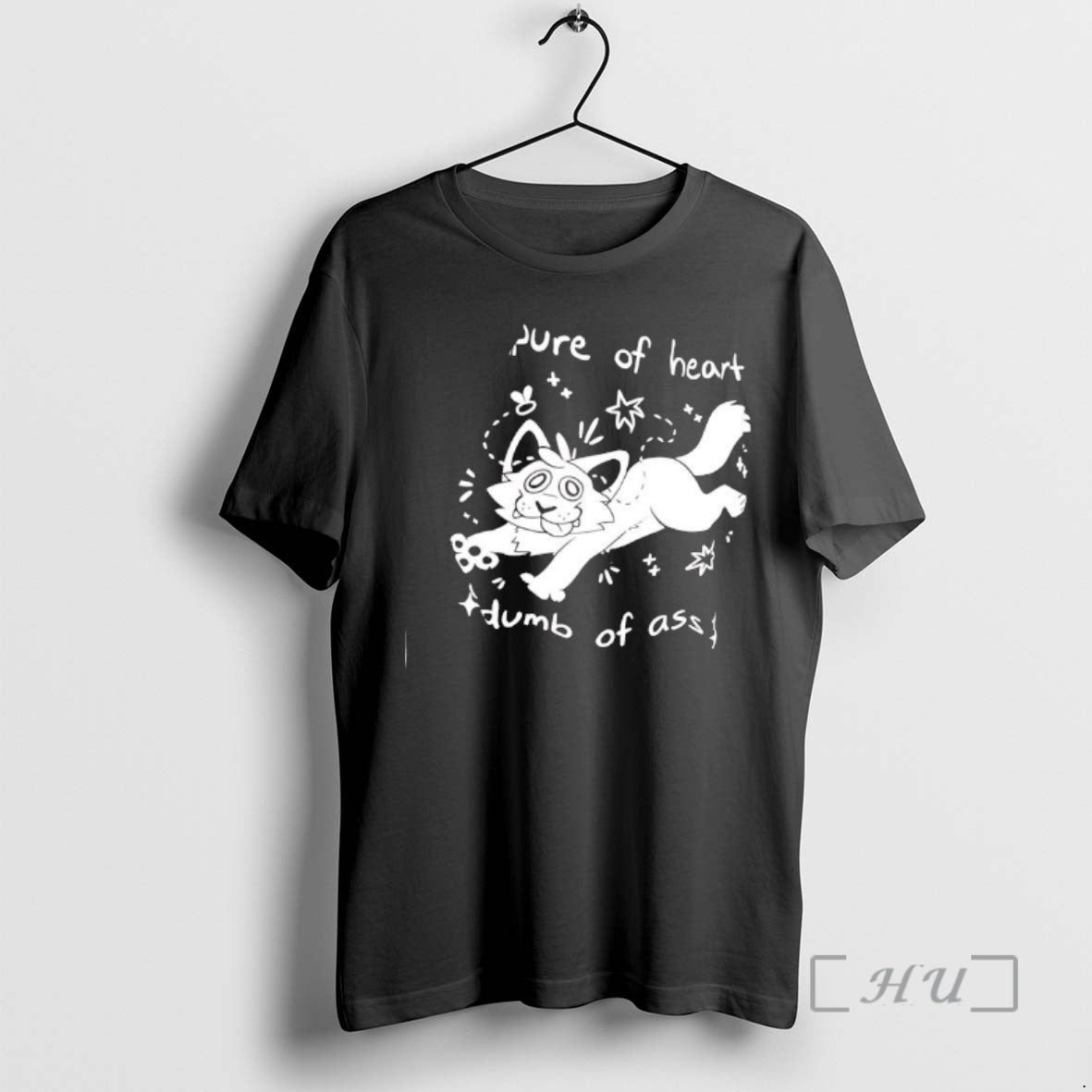 Officials Pure Of Heart Dumb Of Ass Cat Graphic T-Shirts, Hoodie, Sweatshirt | AU18TeeNovaLab.com