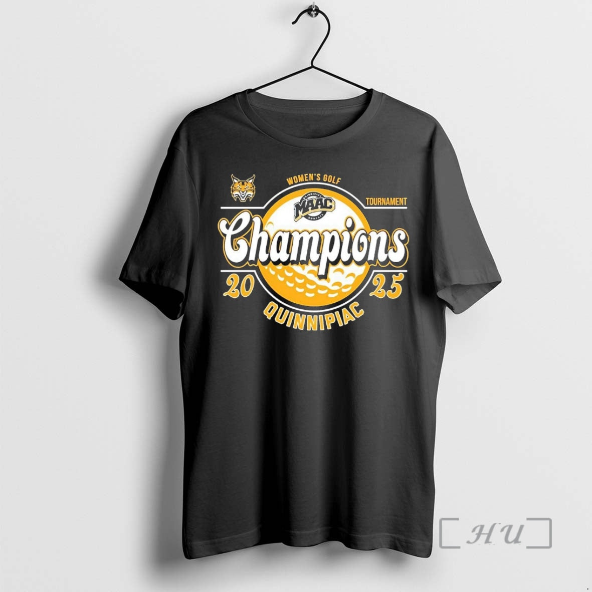 Officials Quinnipiac Bobcats Womens Golf 2025 Maac Champions T-Shirts, Hoodie, Sweatshirt | AU18TeeNovaLab.com