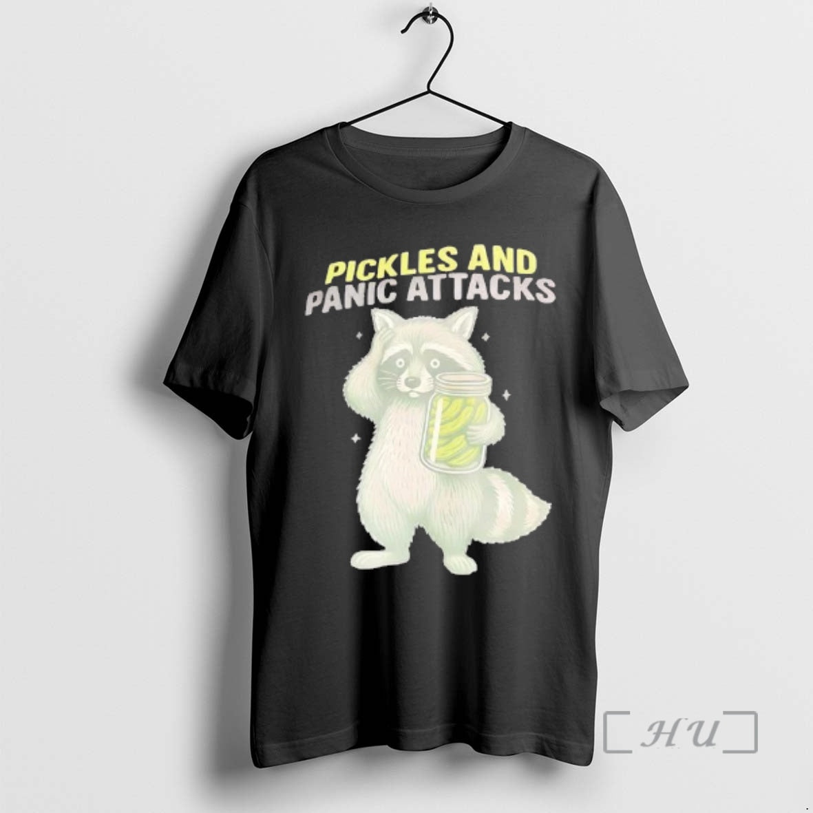 Officials Raccoon Pickles And Panic Attacks T-Shirts, Hoodie, Sweatshirt | AU18TeeNovaLab.com