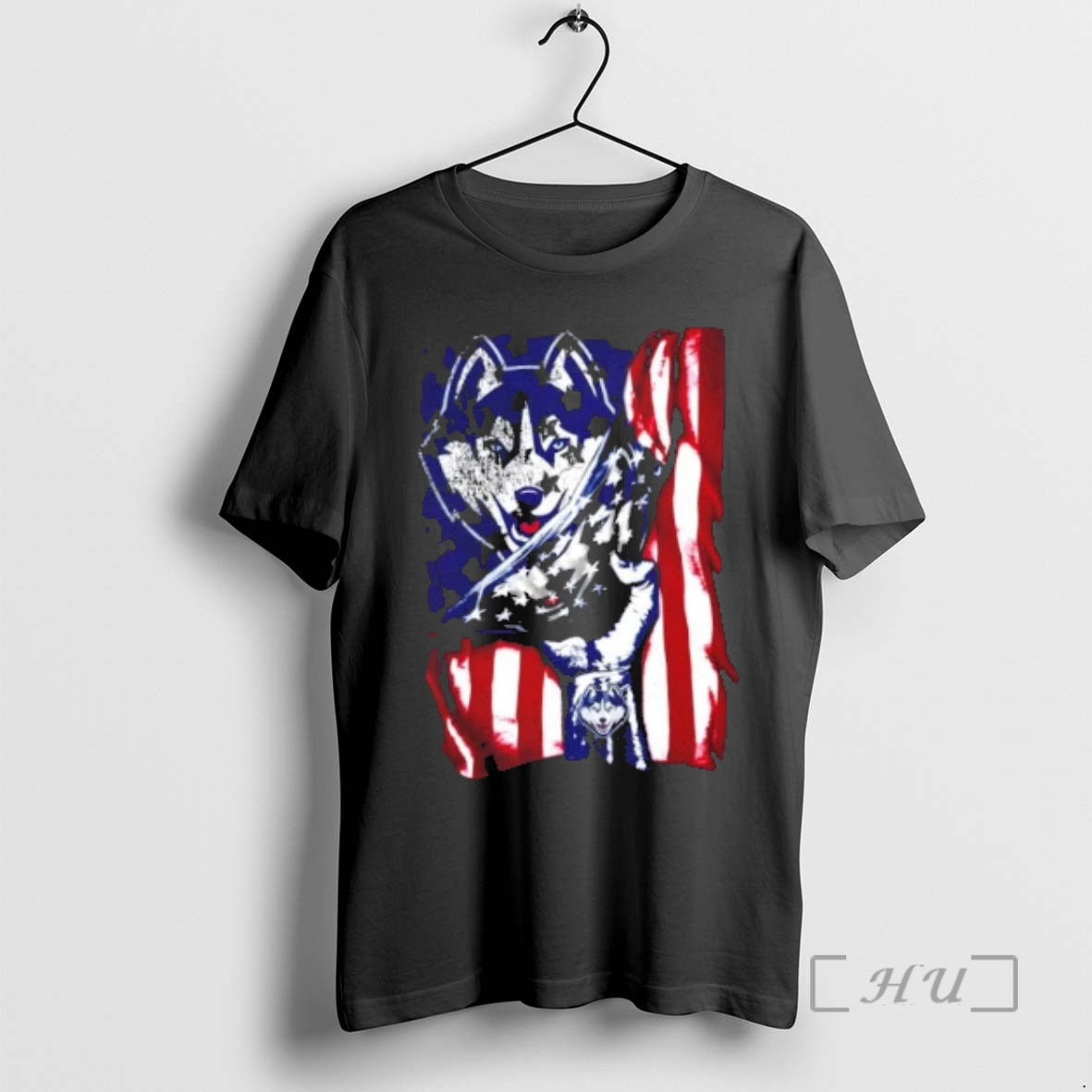 Officials Revealing The Glory Connecticut Huskies X Usa Flag T-Shirts, Hoodie, Sweatshirt | AU18TeeNovaLab.com