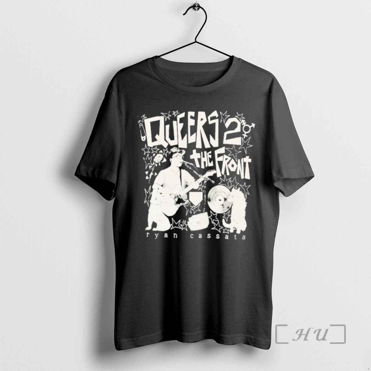 Officials Ryan Cassata Queers To The Front T-Shirts, Hoodie, Sweatshirt | AU18TeeNovaLab.com