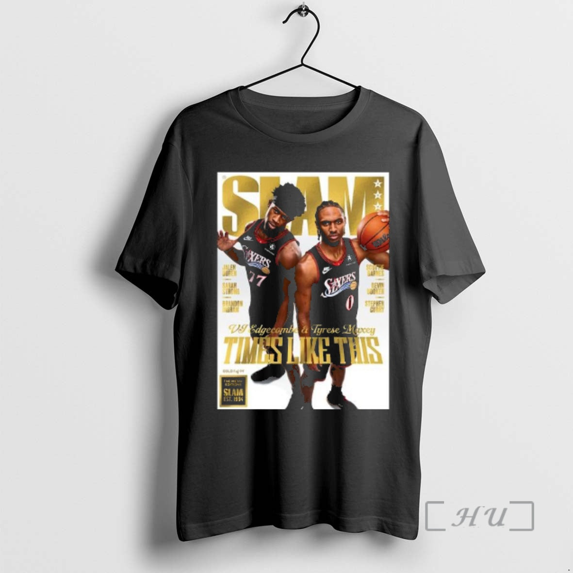 Officials Slam Tyrese Maxey And Vj Edgecombe T-Shirts, Hoodie, Sweatshirt | AU18TeeNovaLab.com