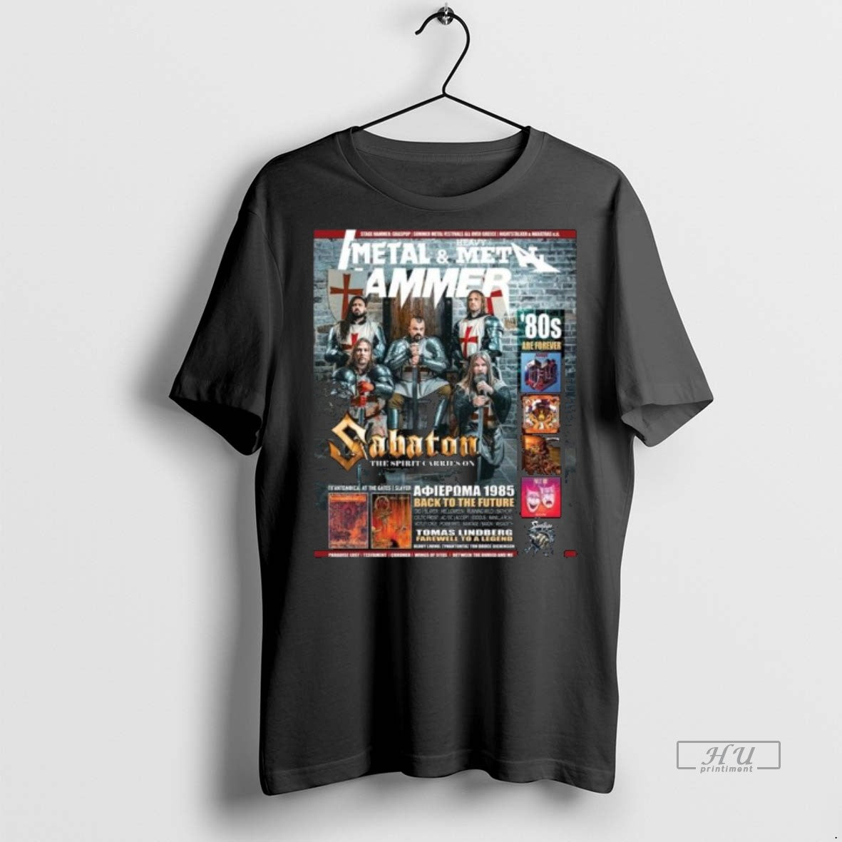 Officials Sabaton On The Cover Of Metal Hammer Greece October Issue 2025 The Spirit Carries