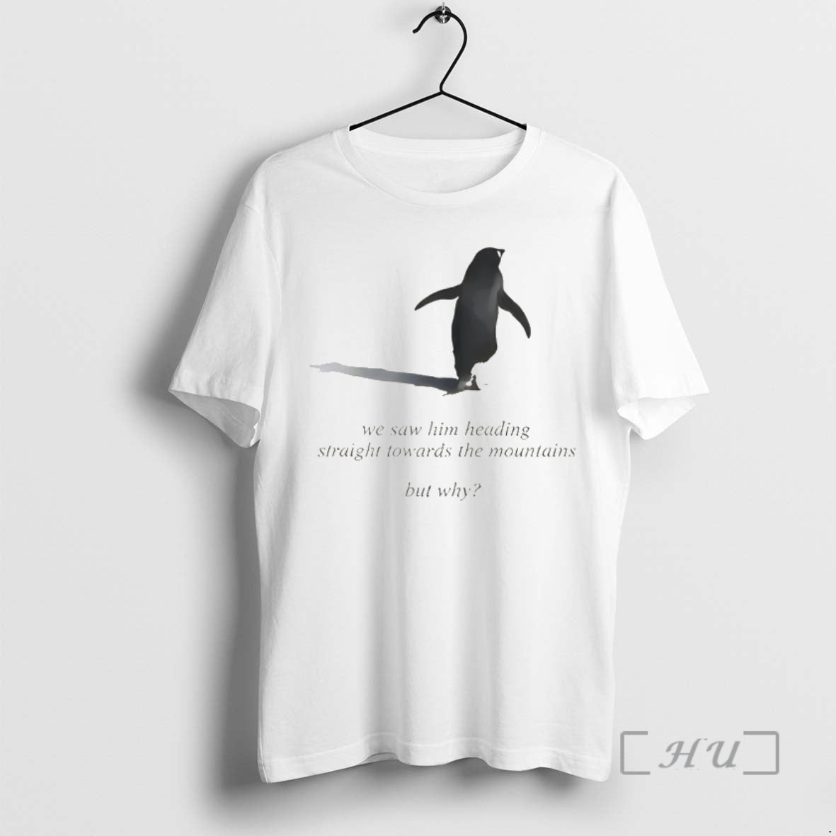 Sad Penguin Mountains But Why Nihilist Penguin