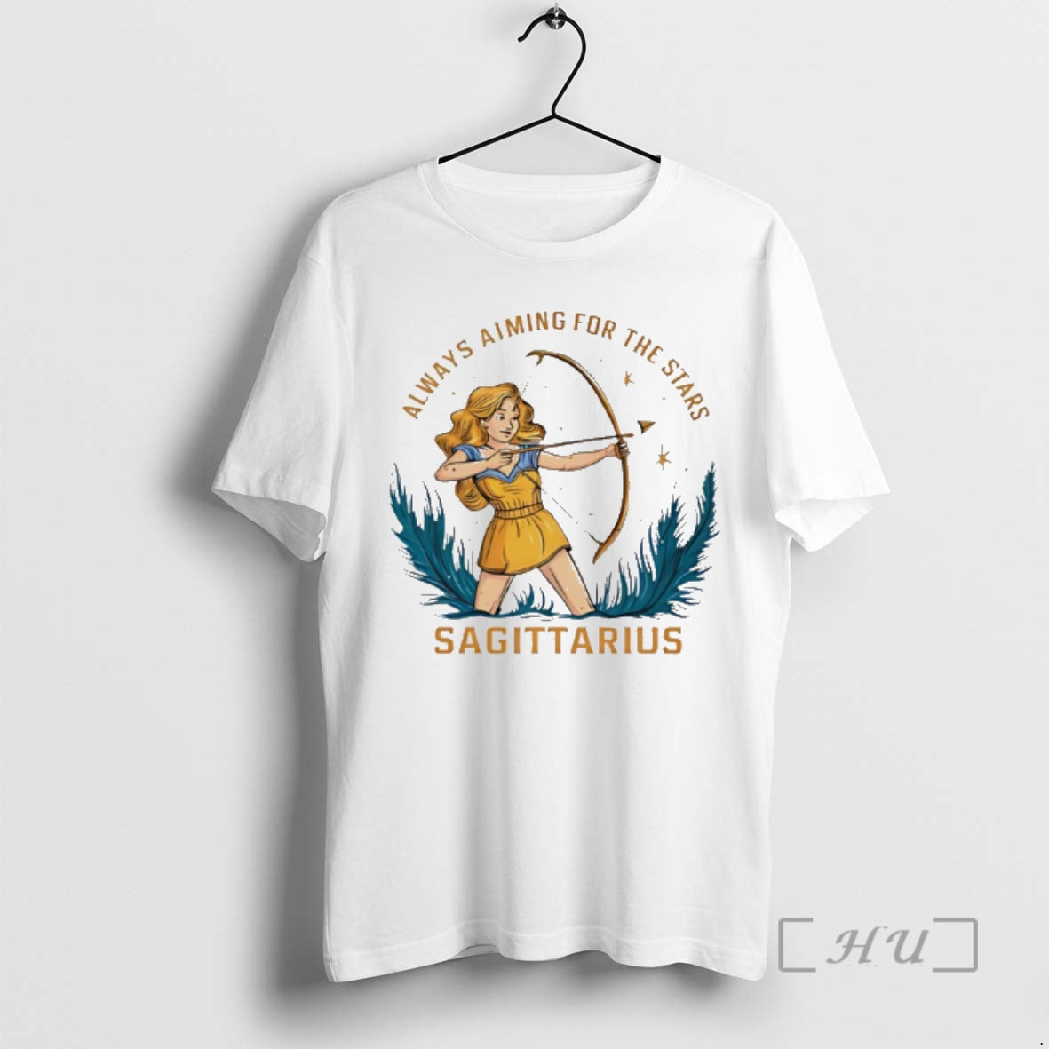 Officials Sagittarius Zodiac Always Aiming For The Stars Art T-Shirts, Hoodie, Sweatshirt | AU18TeeNovaLab.com