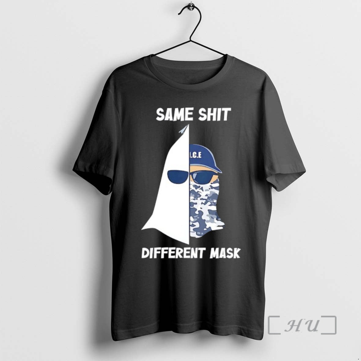 Officials Same Shit Different Mask Ku Klux Klan And Ice T-Shirts, Hoodie, Sweatshirt | AU18TeeNovaLab.com