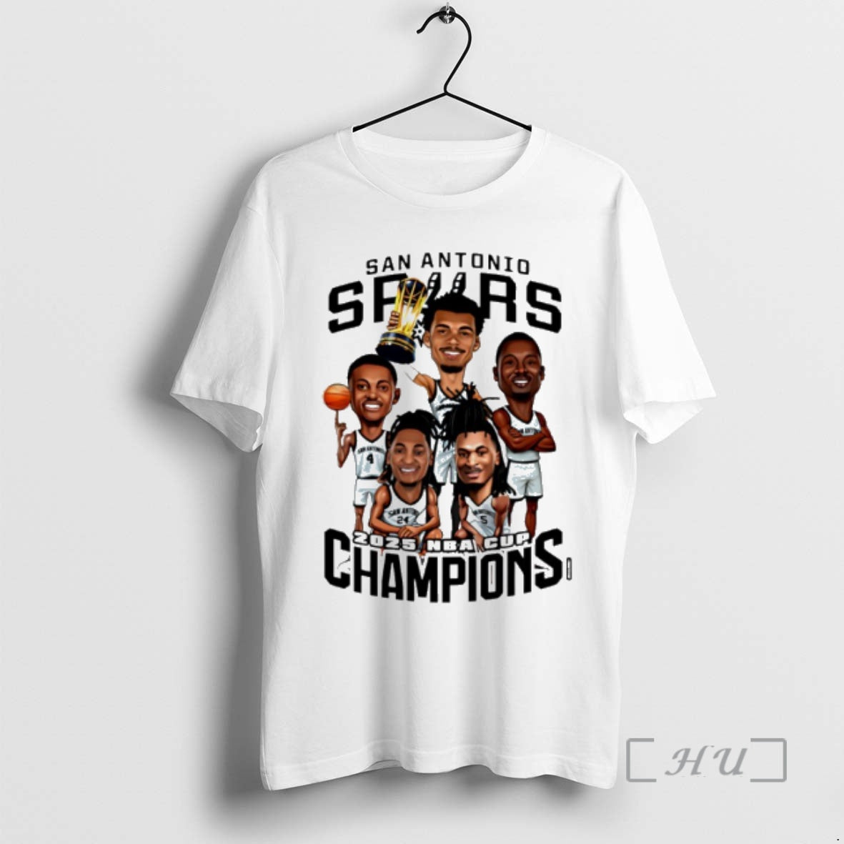 Officials San Antonio Basketball 2025 Nba Cup Champions Caricature T-Shirts, Hoodie, Sweatshirt | AU18TeeNovaLab.com