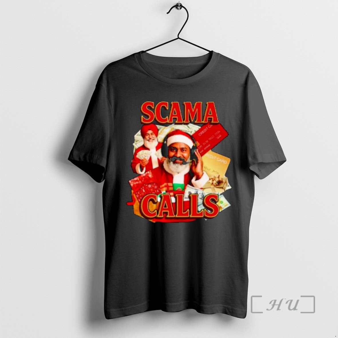 Officials Santa Scama Calls Funny Christmas Ornaments T-Shirts, Hoodie, Sweatshirt | AU18TeeNovaLab.com