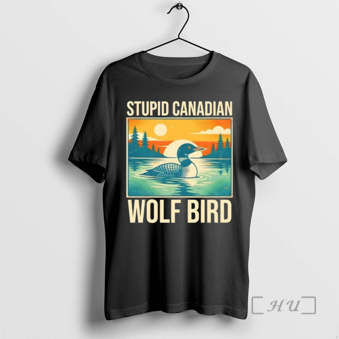 Officials Sarcastic Animal Stupid Canadian Wolf Bird T-Shirts, Hoodie, Sweatshirt | AU18TeeNovaLab.com