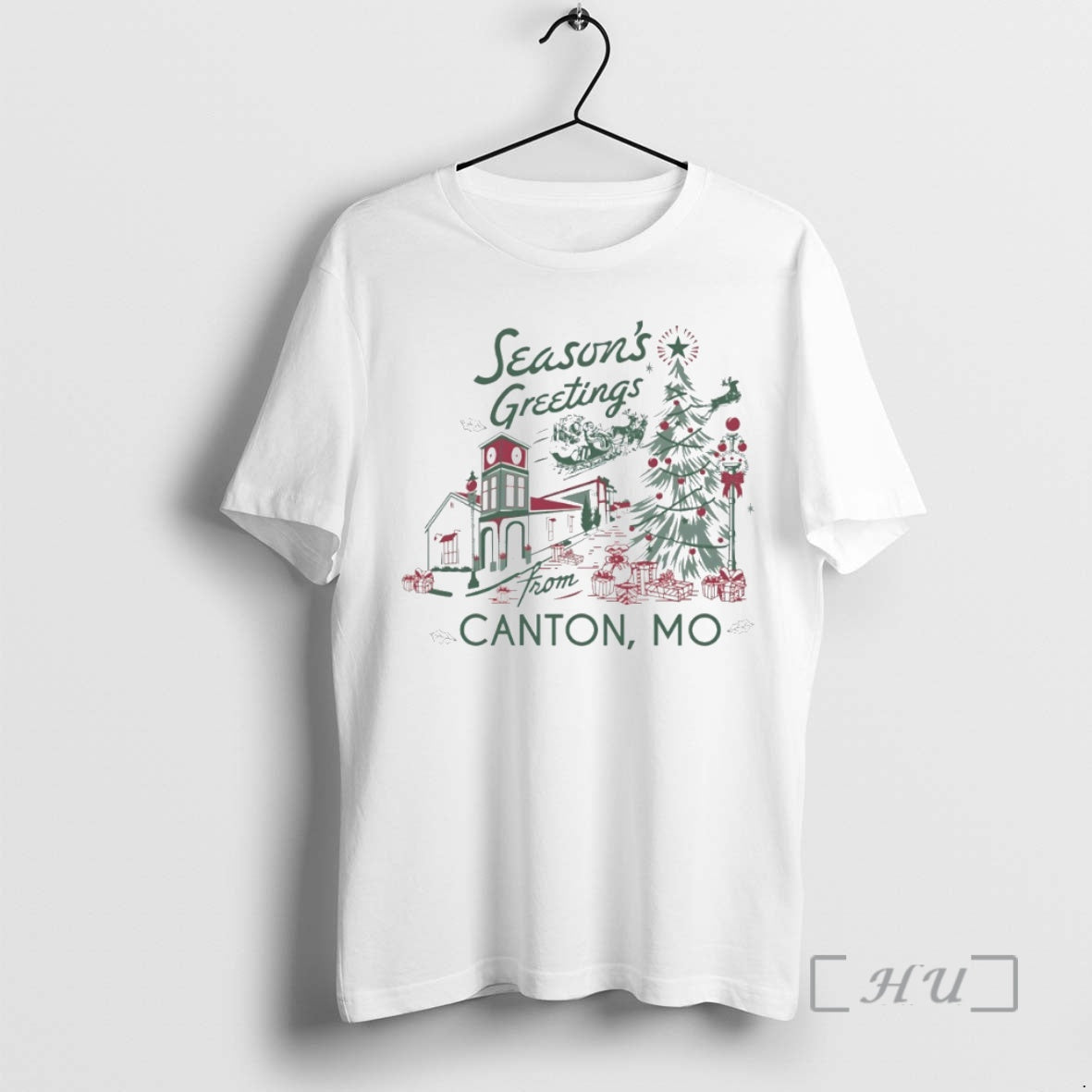Officials Seasons Greetings From Canton Christmas Circle T-Shirts, Hoodie, Sweatshirt | AU18TeeNovaLab.com