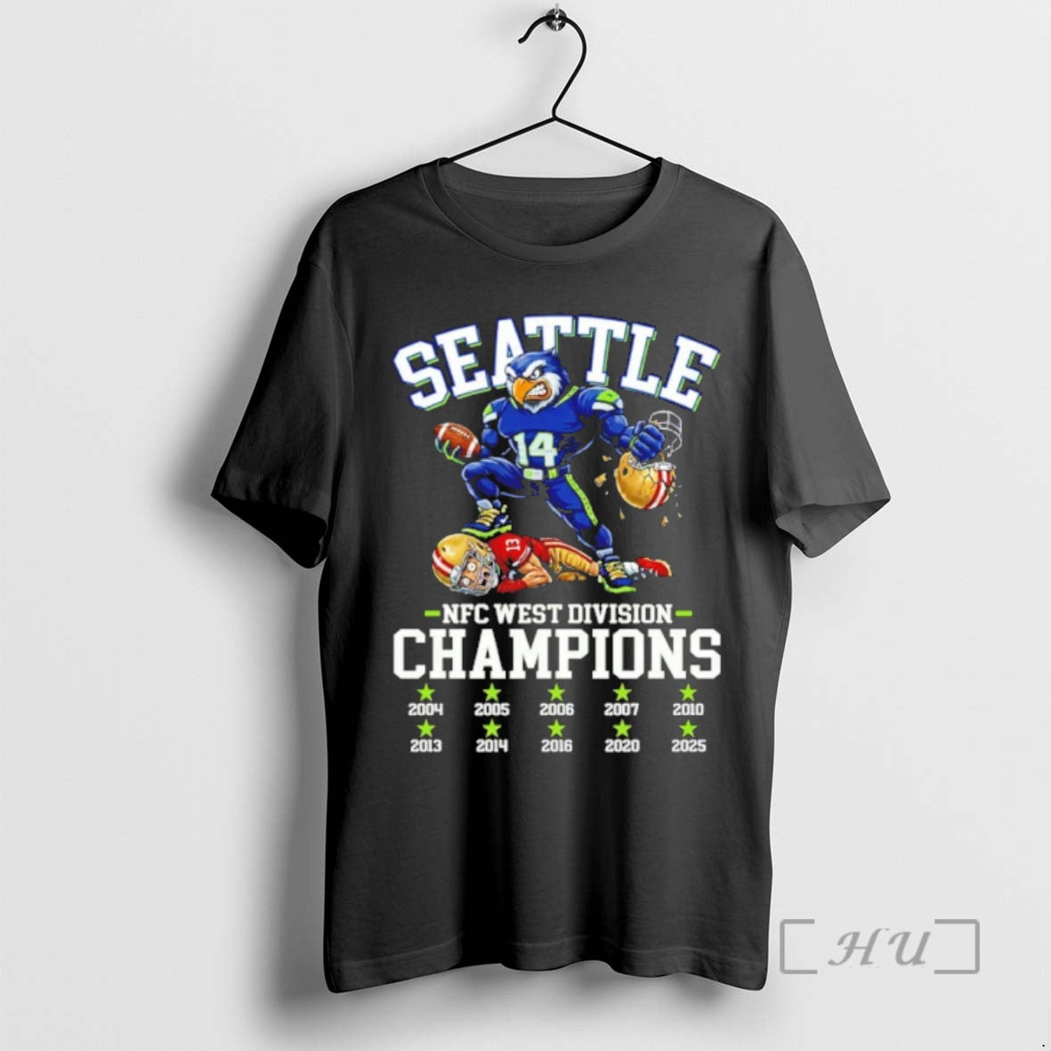 Officials Seattle Football Nfc West Division Champs 2025 T-Shirts, Hoodie, Sweatshirt | AU18TeeNovaLab.com