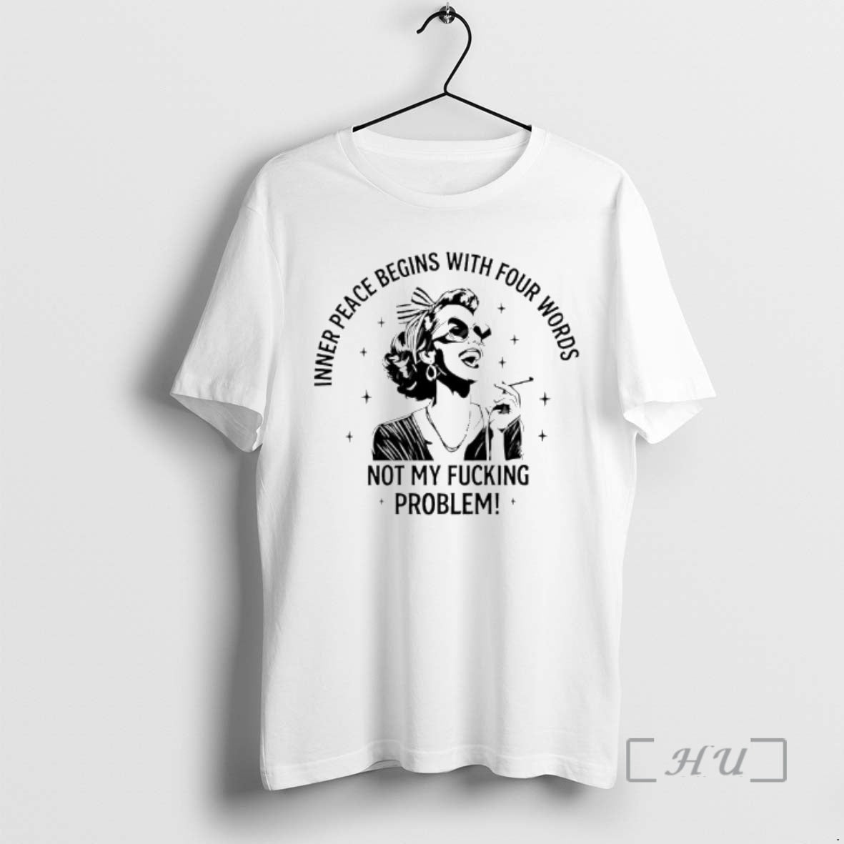 Officials She Inner Peace Begins With Four Words Not My Fucking Problem Premium T Shirts Hoodie, Sweatshirt