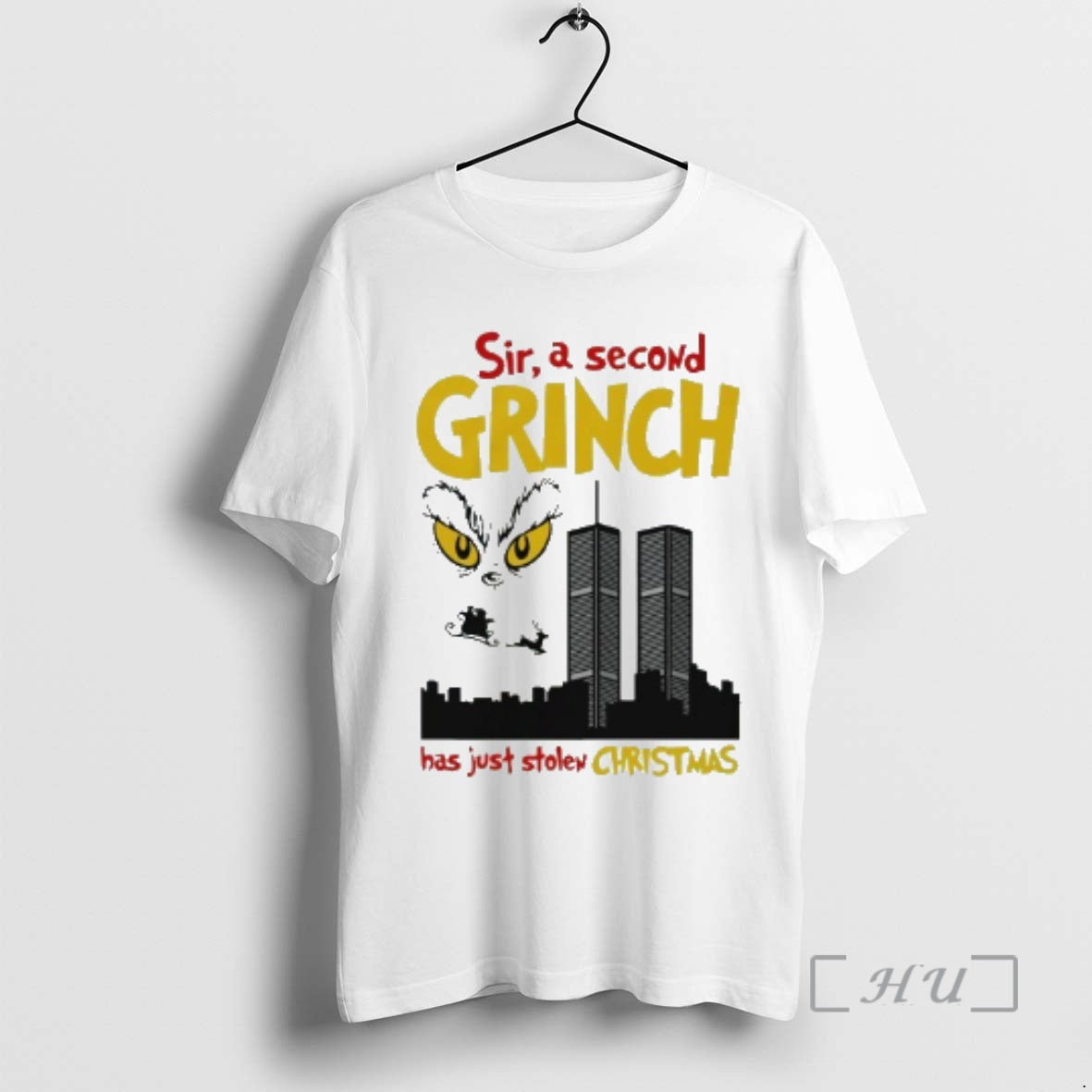 Officials Sir A Second Grinch Has Just Stolen Christmas T-Shirts, Hoodie, Sweatshirt | AU18TeeNovaLab.com