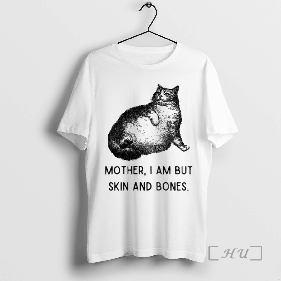 Officials Skin And Bones Cat Mother I Am But Skin And Bones Premium T Shirts Hoodie, Sweatshirt | AU18TeeNovaLab.com