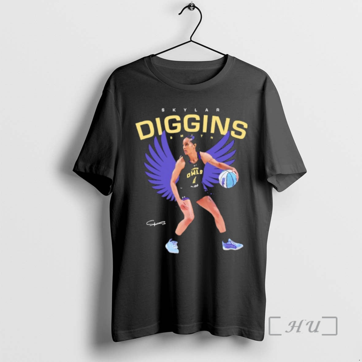 Officials Skylar Diggins Smith Lunar Owls Unrivaled Signature Graphic T-Shirts, Hoodie, Sweatshirt | AU18TeeNovaLab.com