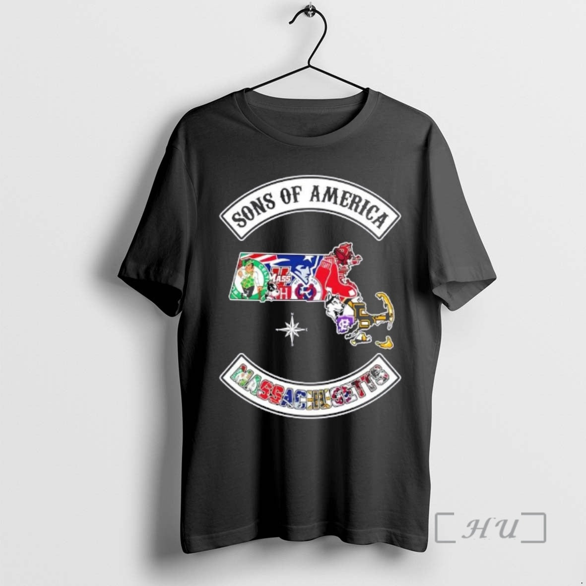 Officials Son Of America Massachusetts Map Sports Logos Combine T-Shirts, Hoodie, Sweatshirt | AU18TeeNovaLab.com