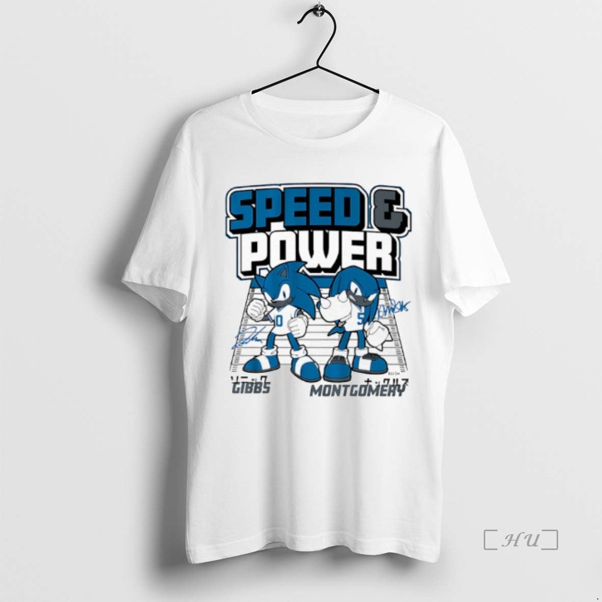Officials Speed Power Jahmyr Gibbs David Montgomery Hedgehog Knuckles T-Shirts, Hoodie, Sweatshirt | AU18TeeNovaLab.com