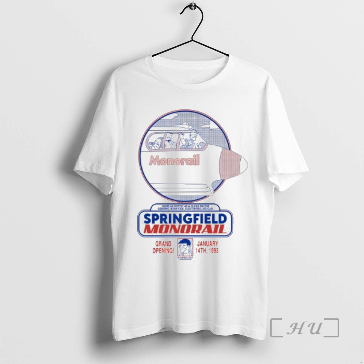 Officials Springfield Monorail Grand Poening T-Shirts, Hoodie, Sweatshirt | AU18TeeNovaLab.com