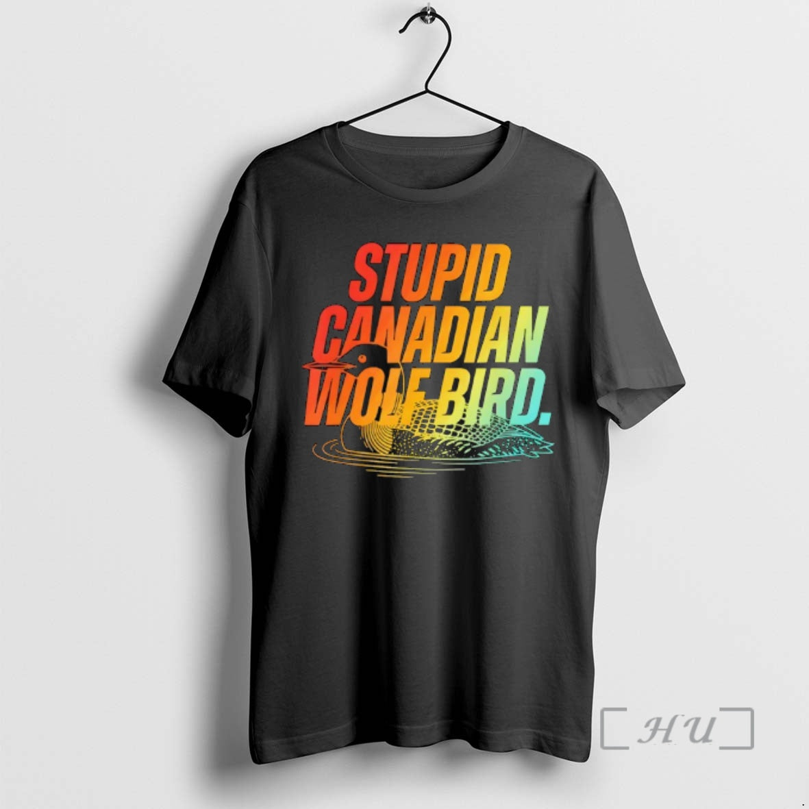 Officials Stupid Canadian Wolf Bird Funny Design T-Shirts, Hoodie, Sweatshirt | AU18TeeNovaLab.com