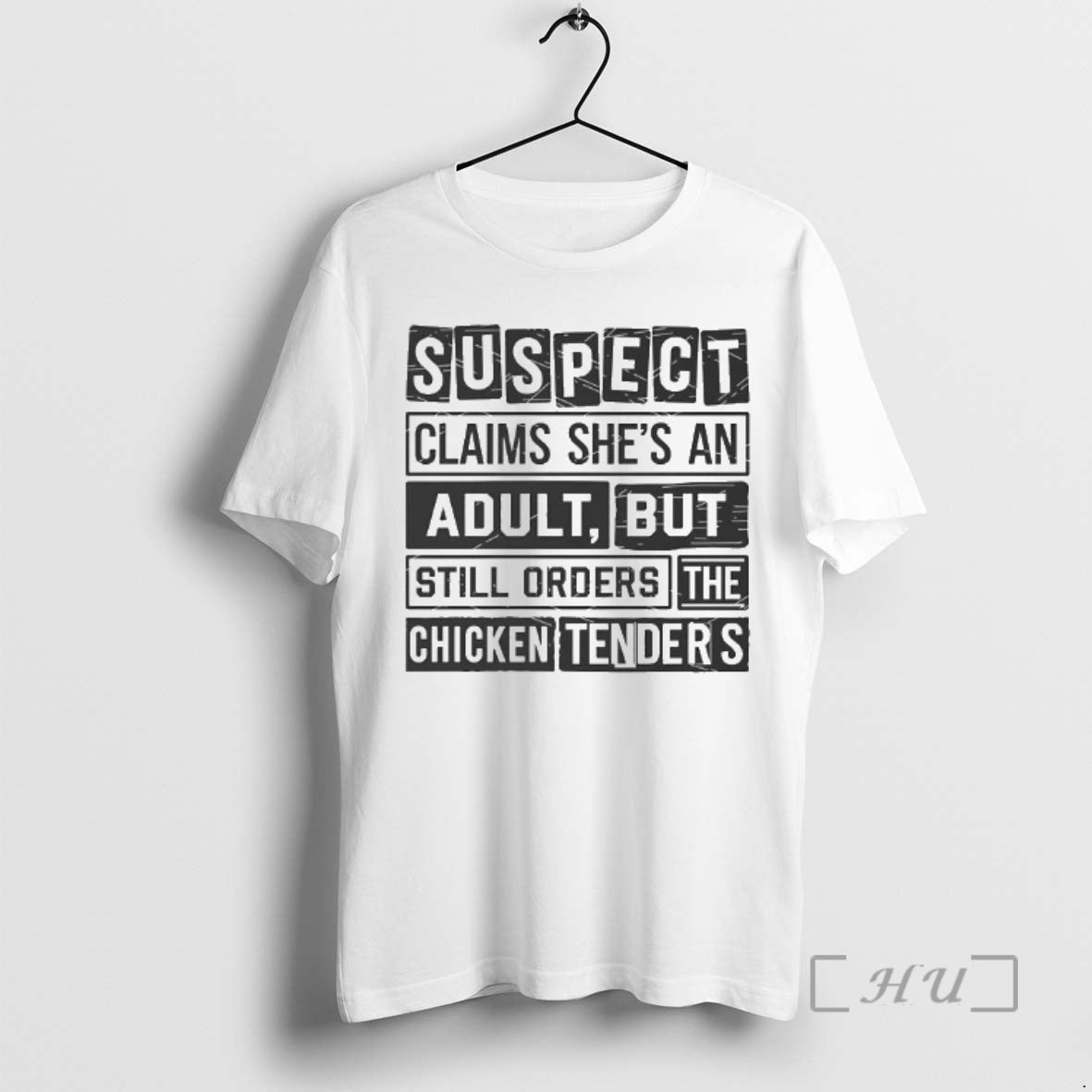 Officials Suspect Claims Shes An Adult But Orders Chicken Tenders T-Shirts, Hoodie, Sweatshirt | AU18TeeNovaLab.com
