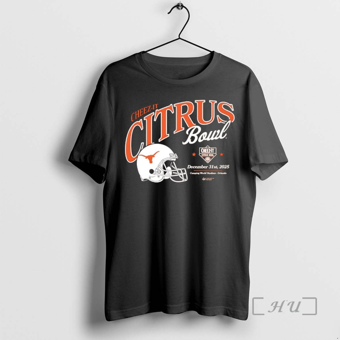 Officials Texas Longhorns 2025 Cheez It Citrus Bowl Helmet Chriast T-Shirts, Hoodie, Sweatshirt | AU18TeeNovaLab.com