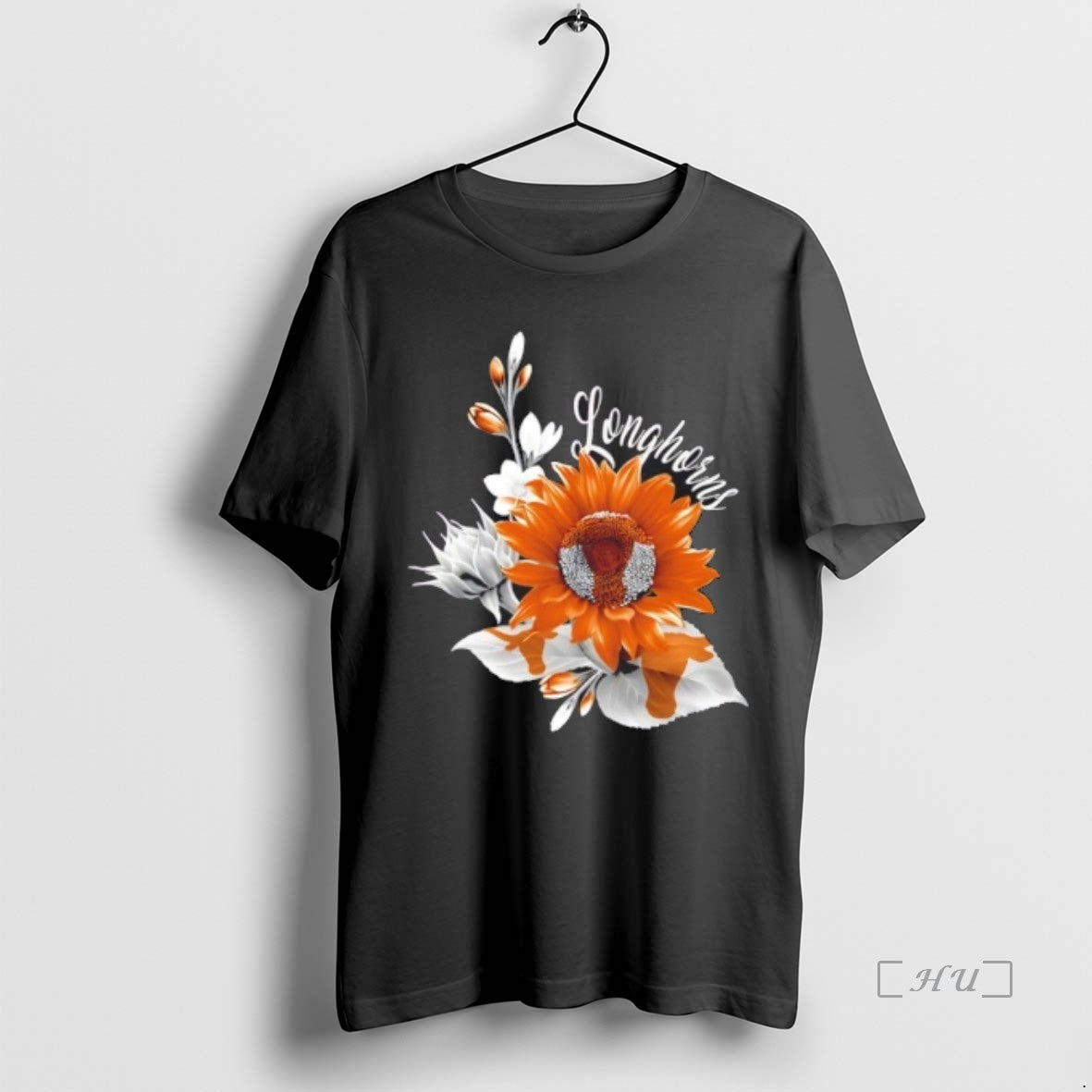 Officials Texas Longhorns Football X Sunflower Floral T-Shirts, Hoodie, Sweatshirt | AU18TeeNovaLab.com