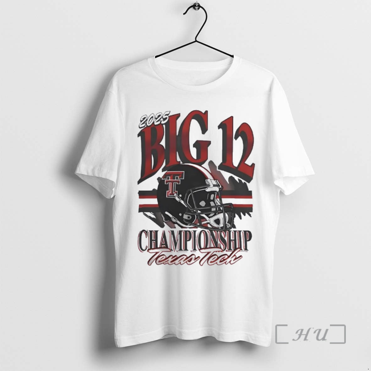 Officials Texas Tech Red Raiders 2025 Big 12 Championship Helmet Christmas Premium T Shirts Sweater Hoodie, Sweatshirt