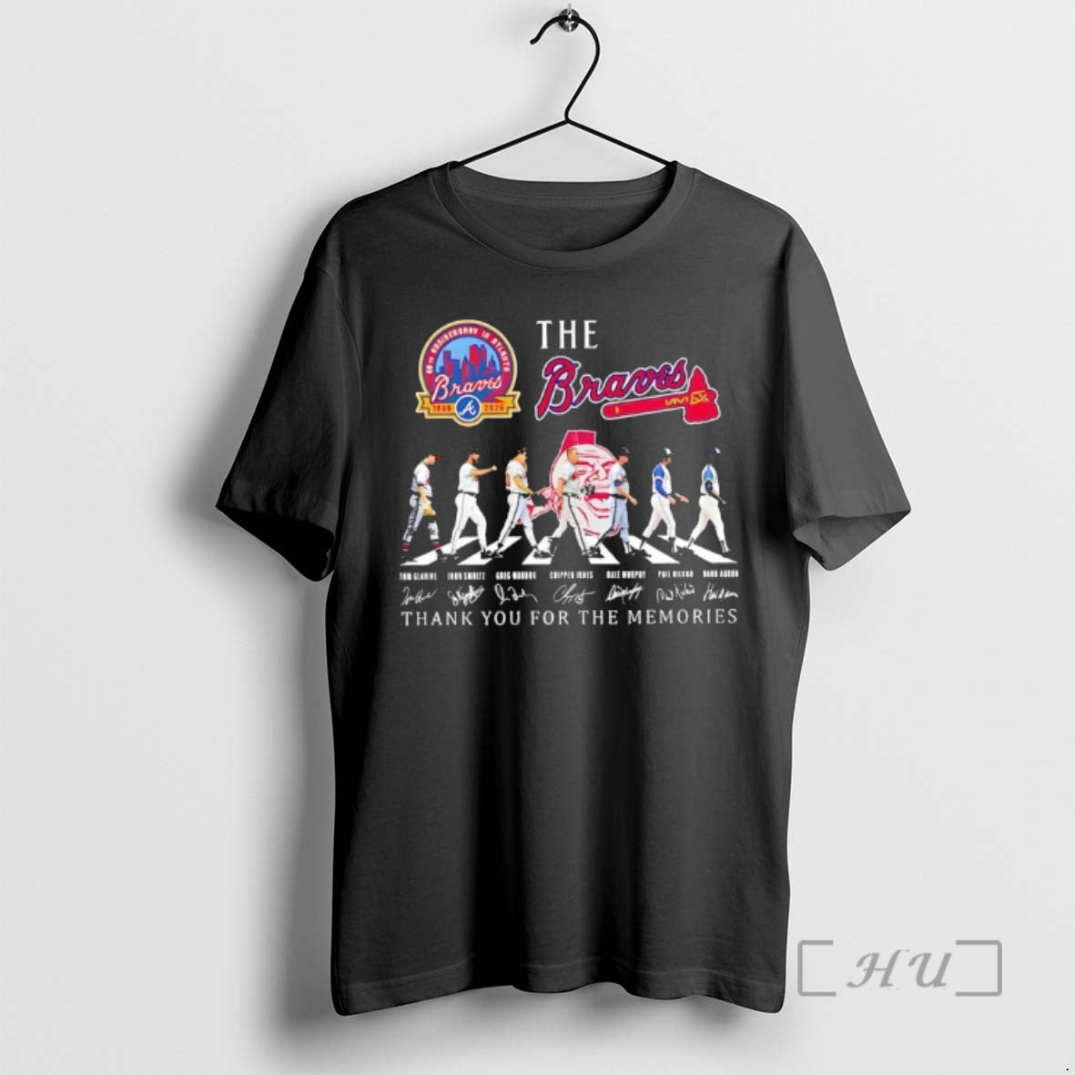Officials The Atlanta Braves Players Walking Abbey Road 1966 2026 Thank You For The Memories