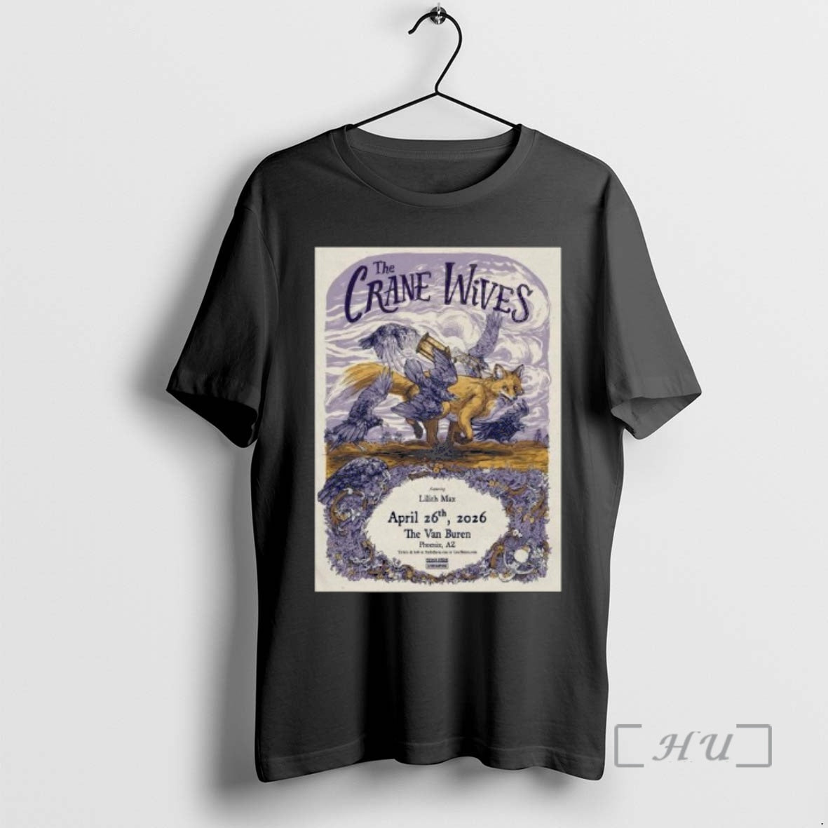 Officials The Crane Wives April 26 2026 The Van Buren Phoenix Az Premium T Shirts Hoodie, Sweatshirt | AU18TeeNovaLab.com