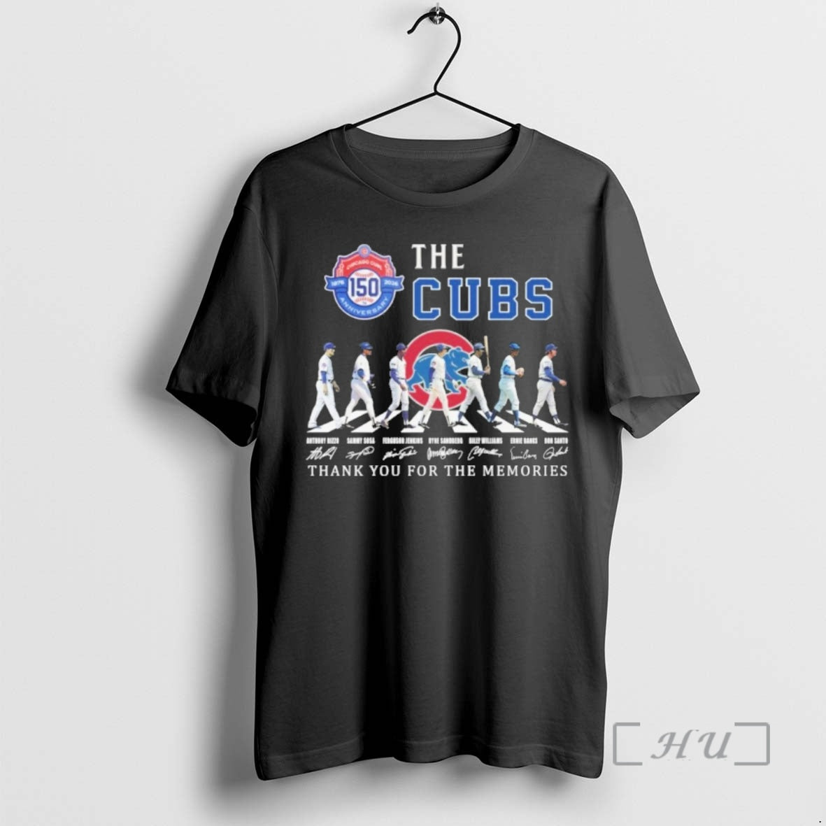 Officials The Cubs Team Player Abbey Road Signature Thank You For The Memories Premium