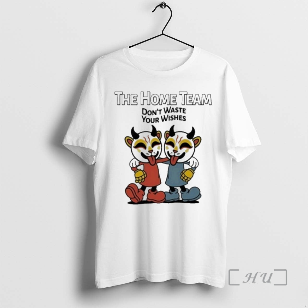 Officials The Home Team Dont Waste Your Wishes Cuphead T-Shirts, Hoodie, Sweatshirt | AU18TeeNovaLab.com