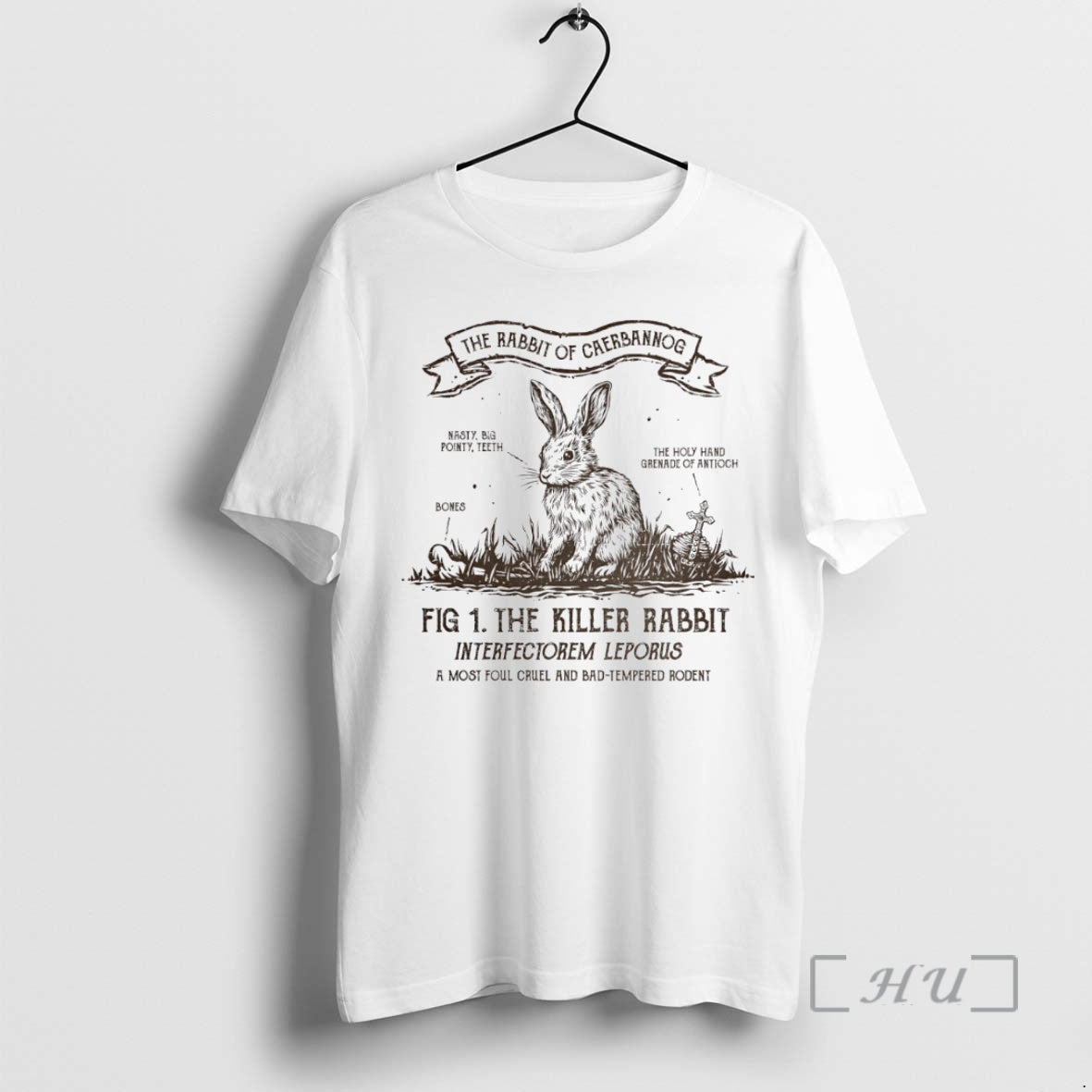 Officials The Rabbit Of Caerbannog T-Shirts, Hoodie, Sweatshirt | AU18TeeNovaLab.com