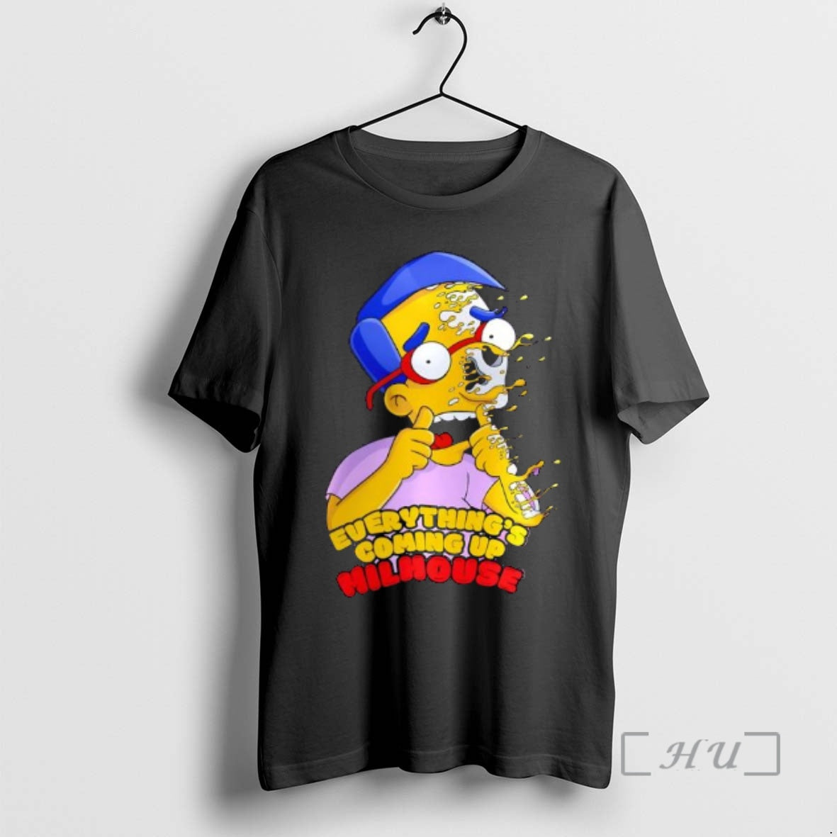 Officials The Simpsons Everythings Coming Up Milhouse Graphic T-Shirts, Hoodie, Sweatshirt | AU18TeeNovaLab.com