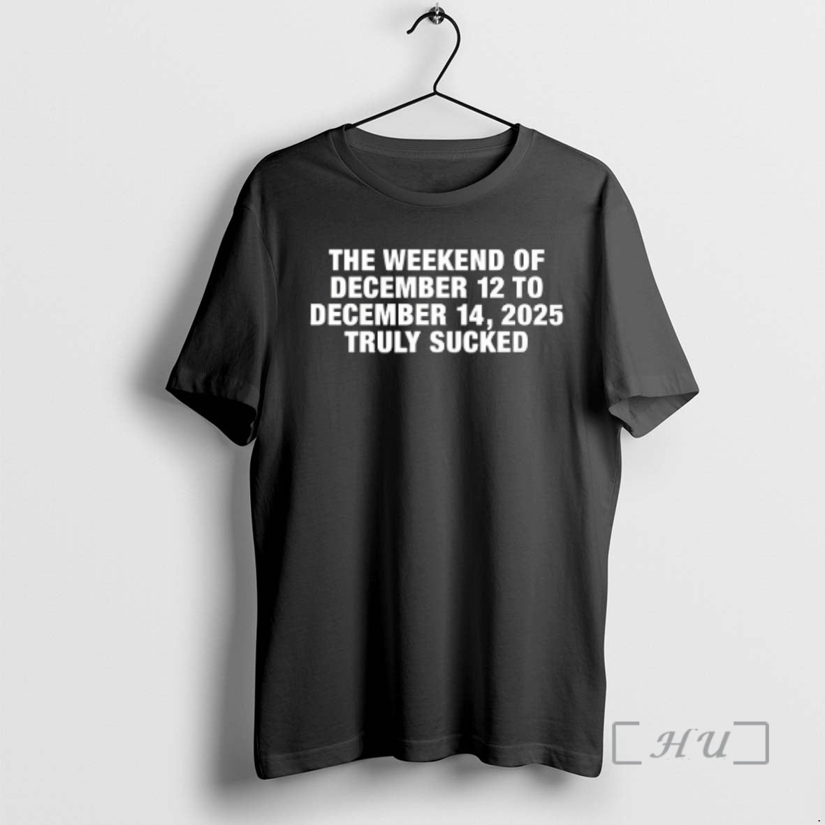 Officials The Weekend Of December 12 To December 14 2025 Truly Sucked Premium T Shirts