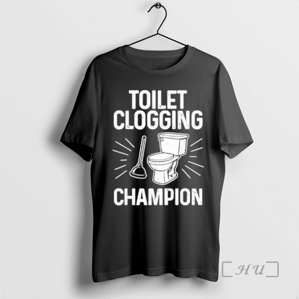 Officials Toilet Clogging Champion Funny Graphic Toilet T-Shirts, Hoodie, Sweatshirt | AU18TeeNovaLab.com