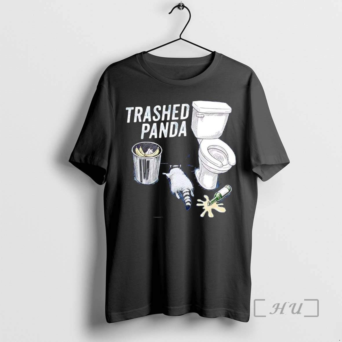 Officials Trashed Panda Drunk Raccoon T-Shirts, Hoodie, Sweatshirt | AU18TeeNovaLab.com