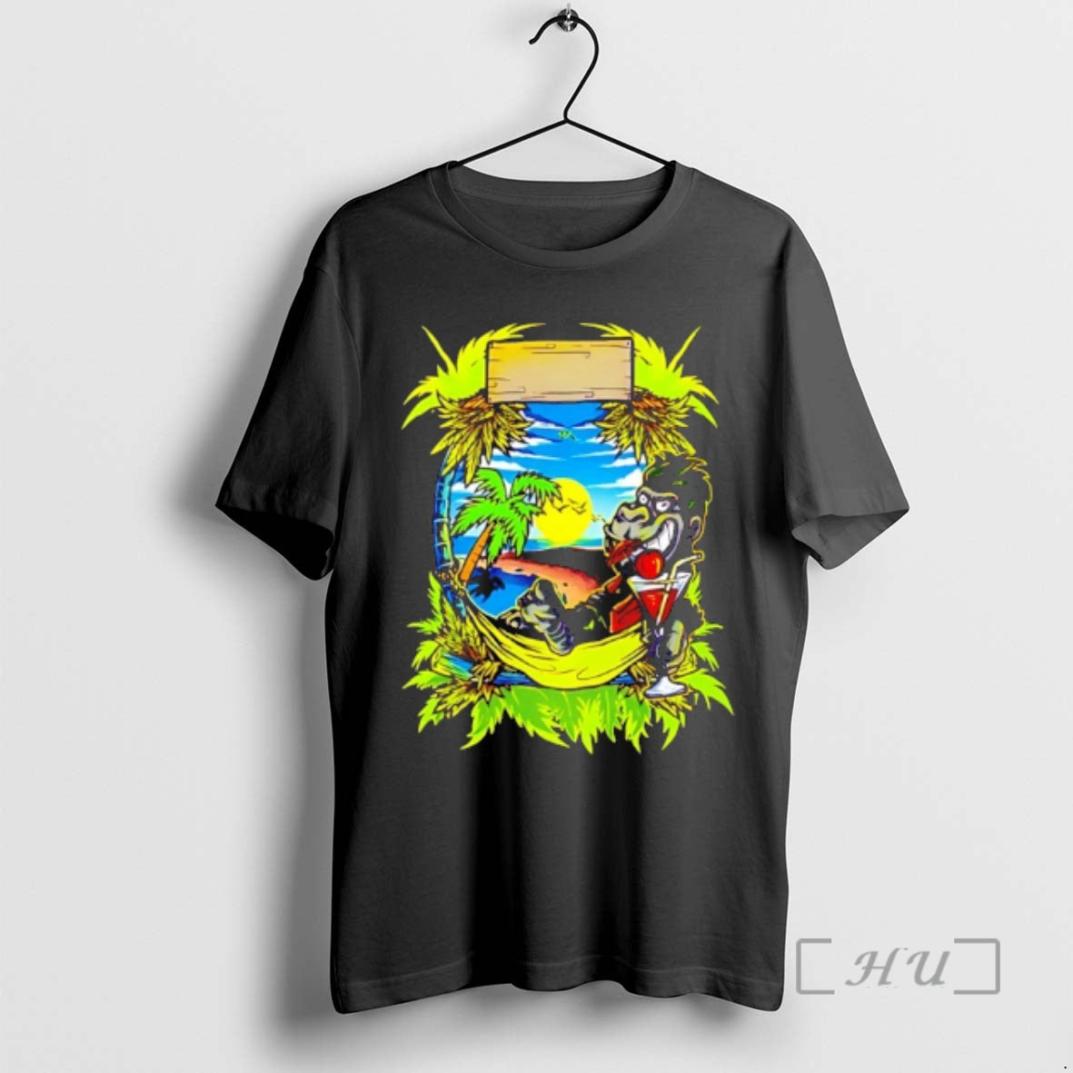 Officials Tropical Gorilla Vacation Graphic T-Shirts, Hoodie, Sweatshirt | AU18TeeNovaLab.com