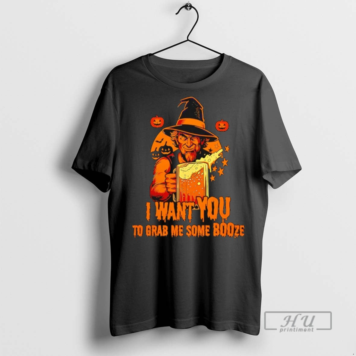 Officials Uncle Sam I Want You To Grab Me Some Booze Halloween T Shirts