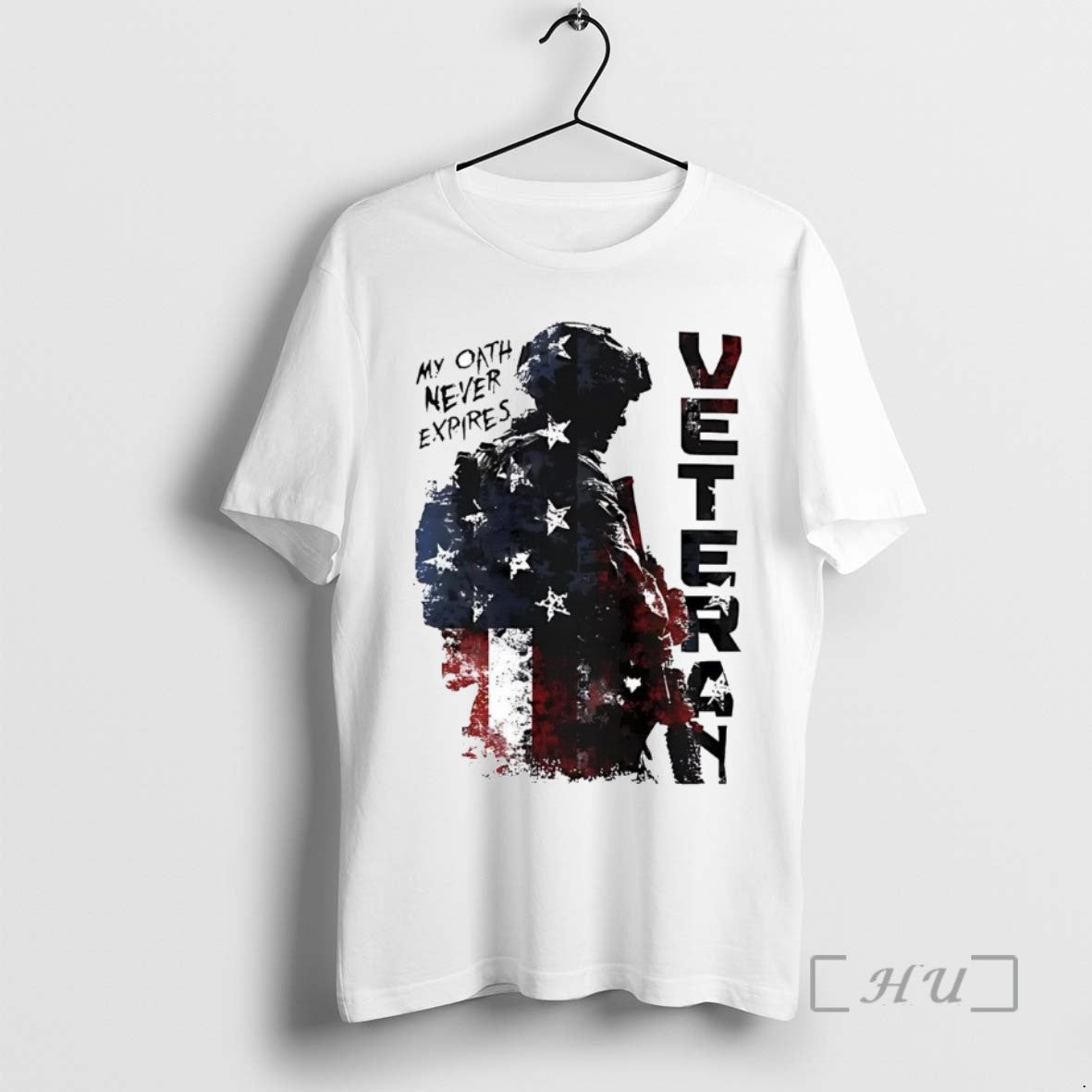Officials Veteran Us Flag My Oath Never Expires